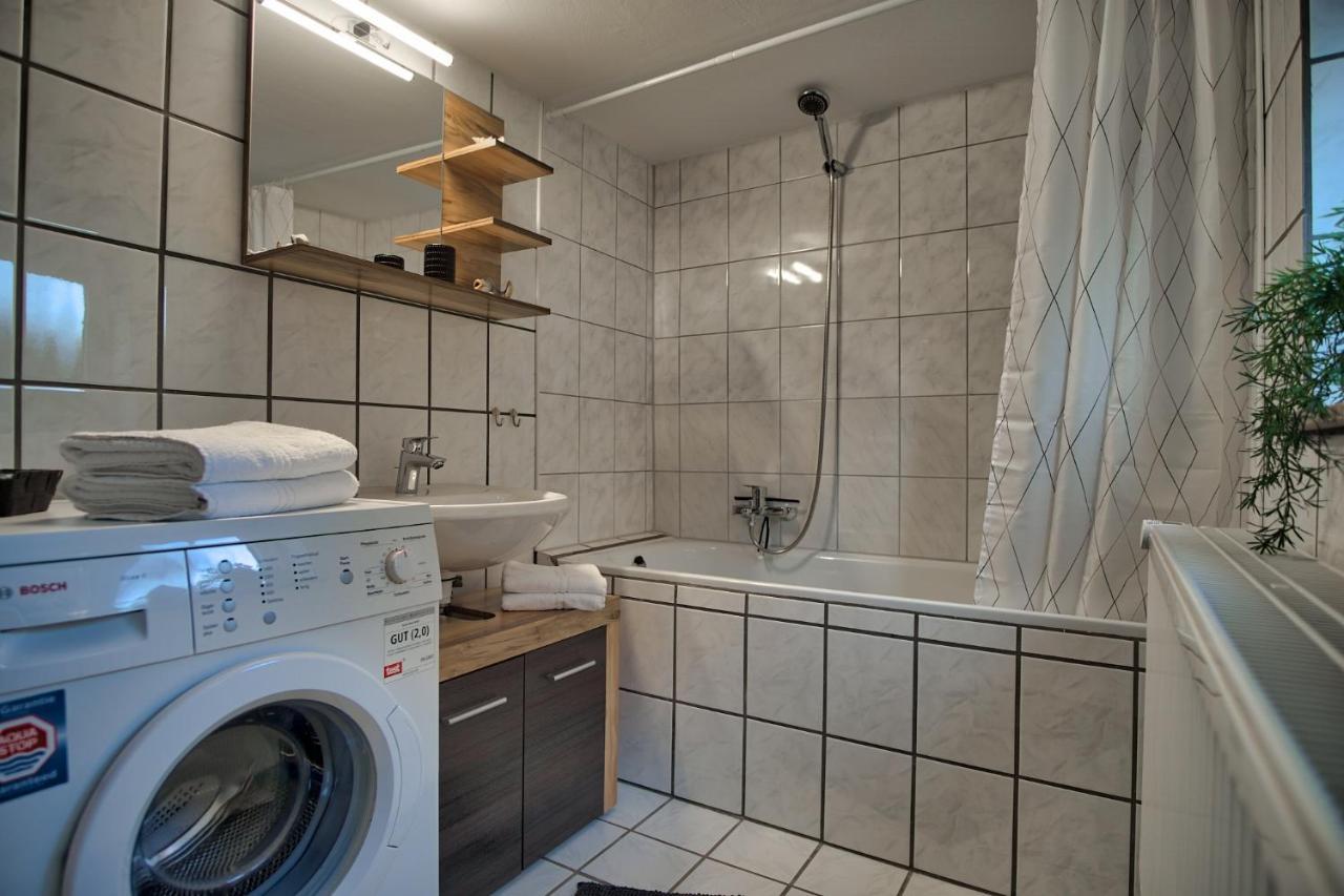 Maisonette Privater Zugang Waschmaschine Parkplatz Hagen  Exteriör bild
